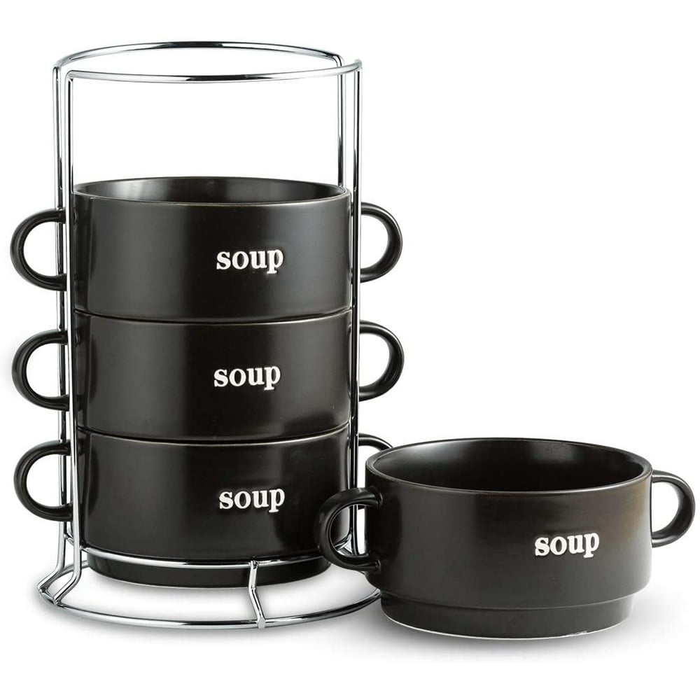soup serving bowls with handles
