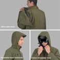 thumbnail image 4 of Men's Ski Jacket Down Insulated Waterproof Winter Jacket Windproof Snowboard Snow Coat, 4 of 7