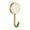 E, variant on 1 Set Hook with Double-Sided Tape Household Hooks Household Hooks For Wall Hanging (D)