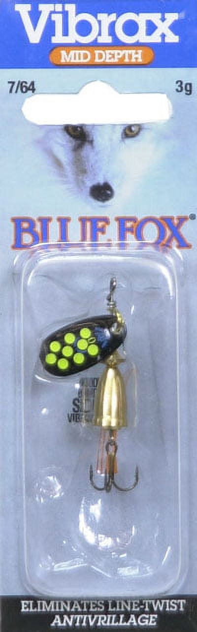 Blue Fox Cuillère tournante Flash Spinner 3/16 oz, Firetiger