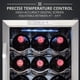 thumbnail image 3 of Refrigerador de vino Ivation para 18 botellas con cierre de 41 °C a 64 °C, 3 of 6