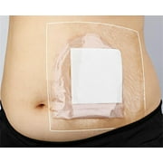 Waterproof Wound Bandage,Happon 10 Pcs 9.84*11.81in Shower Waterproof Patch Transparent Adhesive Bandage,Transparent Stretch Adhesive Bandage for Wound Dressing, Swimming, Shower