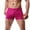 Hot Pink, variant on Finelylove Mens Casual Shorts Flat Front Flat Front Slim Straight Solid Walking Hot Pink M