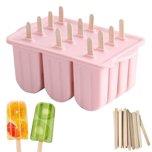 Maytalsory Mold Set Endless Possibilities For Refreshing Snacks BPA Free Silica Gel Reusable Ice Molds Pink