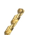 thumbnail image 4 of Uxcell 6mm High Speed Steel Straight Shank Twist Drill Bit Fully Ground Titanium Coated 2 Pack, 4 of 5