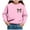 Pink, variant on Zshosam Girls Graphic Crewneck Sweatshirt Toddler Baby Girl Boy Sweatshirt Long Sleeve Crewneck Pullover Tops Fall Winter Outfits,White 3 Years