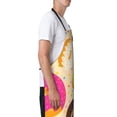 thumbnail image 3 of Vsdgher Donuts Waterproof Apron with 2 Pockets Kitchen Chef Aprons Bibs for Grooming Cooking Baking Painting Gardening, 3 of 8