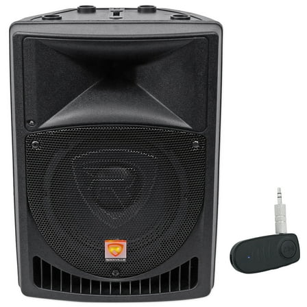 Rockville RPG8 8" Powered Active 400 Watt 2-Way DJ PA Speaker w/Bluetooth