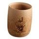 thumbnail image 5 of Taza de madera, taza decorativa, taza de madera, taza de café, taza para beber, taza de té, regalo G, 5 of 6