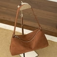 thumbnail image 3 of Halloween Women Faux Suede Shoulder Bag Vintage Commuting Bag Chic Hobo Bag Daily Casual Portable Bag (Brown), 3 of 10
