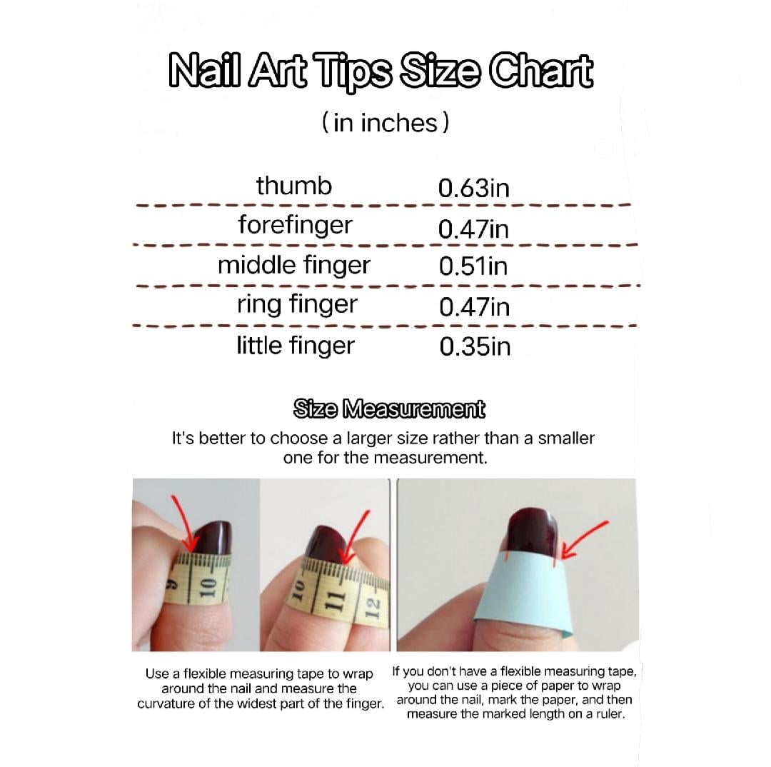 Buddy N Buddies Reusable Handmade Acrylic Press-On Nails Bundle - 5 Designer Styles Collection-Size Small
