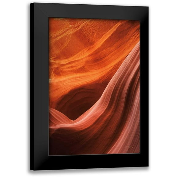 Majchrowicz, Alan 11x14 Black Modern Framed Museum Art Print Titled - Lower Antelope Canyon V
