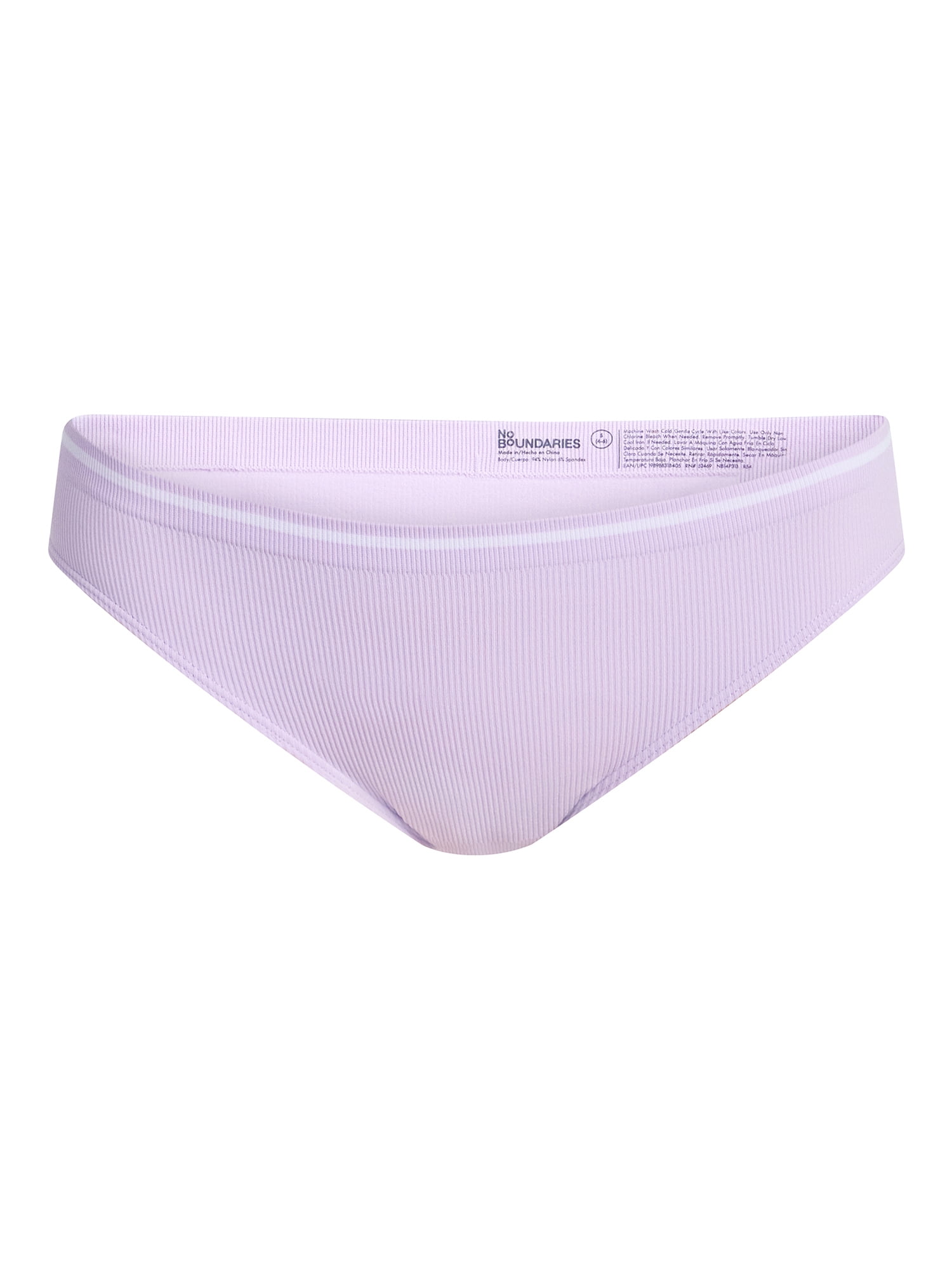 No Boundaries Seamless Cheeky Panties, 3-Pack, Women's, Sizes XS-XXXL