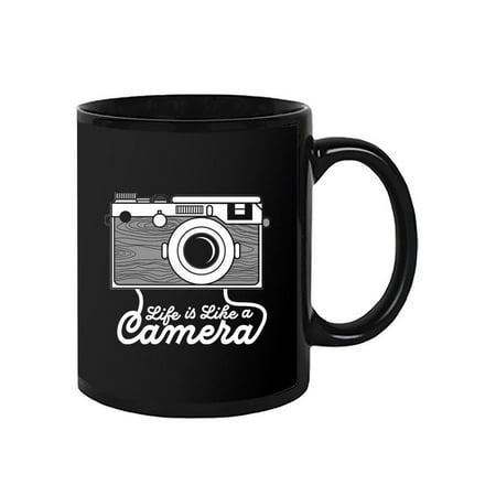 

Life Is Like A Camera Vintage. Mug -Image by Shutterstock