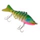 thumbnail image 2 of Pesca en varias secciones Señuelo duro de pececillos multisección verde y amarillo, 2 of 7