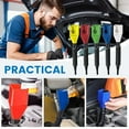 thumbnail image 7 of RuWeoMaa Oil Funnels for Automotive Use, Portable Small Funnel, Flexible Funnel with Hose for Oil Transfer, Plastic Oil Funnel for Oil Change, Universal for Most Cars, Motorcycle, 7 of 7