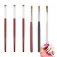 thumbnail image 1 of Juego de 6 pinceles para uñas, bolígrafos para difuminar uñas de gel para manicura, herramientas de bricolaje y salón., 1 of 6