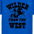 thumbnail image 3 of Instant Message - Wilder Than The West - Toddler & Youth Short Sleeve Graphic T-Shirt, 3 of 6