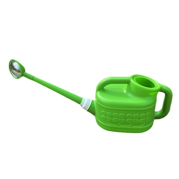 Large Capacity Gardening Watering Can With Interchangeable Spout Plastic Ergonomic Grip For Potted Plant Baskets
