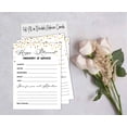 thumbnail image 4 of Inkdotpot Pack Of 50 Confetti Advice & Wishes For Retirement Party, Game Activity For Retirement Party Celebration, Guestbook Alternative 5X7 inches, 4 of 8