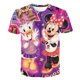 thumbnail image 1 of Camisetas bonitas de Mickey Mouse de Disney, camiseta con estampado 3D Kawaii para niños, camiseta de dibujos animados a la moda de verano para niñas, dulce moda de 4 a 14 años, Top14T Gao Jinjia LED, 1 of 2