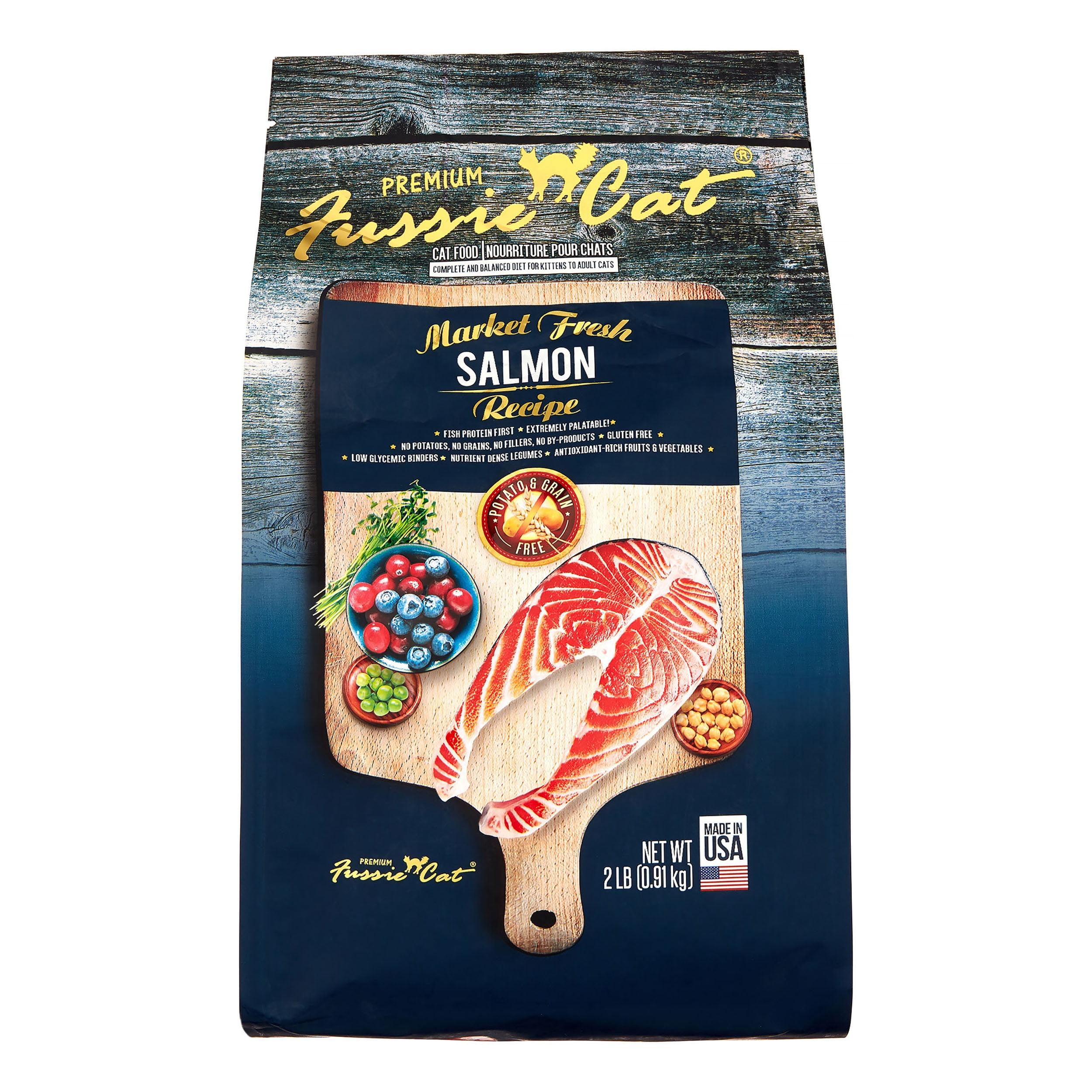 fussie cat market fresh salmon