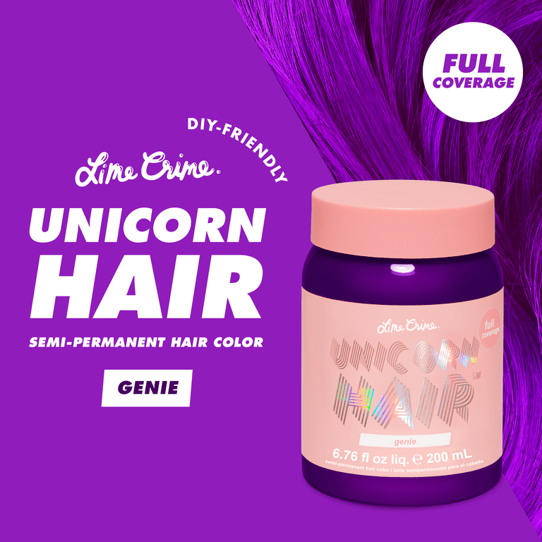Lime Crime Unicorn Hair【genie】4点セット Lime Crime Unicorn Hair Semi-Permanent Hair Color Vegan Full