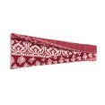 thumbnail image 2 of Diademas Para Mujer Moda Diadema Ancha Yoga Entrenamiento Bandas Para La Cabeza Accesorios Para El Cabello Banda 2 Paquetes Rojo+Negro, 2 of 4