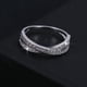 thumbnail image 3 of 1pc Stylish Stainless Steel Cross Zircon Ring for Women - Perfect Gift for Birthdays, Anniversaries, and Special Occasions, 3 of 4