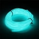 thumbnail image 2 of Cable EL de 5M, cable EL, iluminación de luz de neón, electroluminiscente, funciona con batería para fiesta de Halloween (azul hielo) Xemadio LL-1395, 2 of 5
