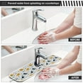 thumbnail image 5 of Coolnut Ocean Whales Summer Sink Splash Guard for Faucet 2 Packs Faucet Absorbent Mats, Fish Underwater Faucet Handle Drip Catcher Quickly Drying Mat for Kitchen Counter Bathroom, 30"x5.5", 5 of 7