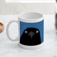 thumbnail image 4 of CafePress - Eating Crow Mugs - 11 oz Ceramic Mug - Novelty Coffee Tea Cup, 4 of 6