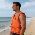 thumbnail image 6 of fsxdhpcsgfc Lifesaving Life Jacket For Marine And Outdoor Use Unisex PFD With Adjustable Straps And Quick Release Buckles For Water Sports Floating Gear 150N Buoyancy Life Counter Ring Size Life, 6 of 8