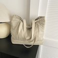 thumbnail image 4 of Women Large Capacity Handbag Lightweight Retro Foldable Female Daily Outdoor Bag, 4 of 9