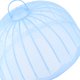 thumbnail image 3 of Plástico Malla Semicírculo con Forma Hogar Cocina Comida Plato Cubierta Comidas Azul Unique Bargains cubiertas para servir platos, 3 of 5