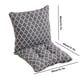 thumbnail image 2 of Cojín de respaldo alto para sillas de interior y exterior, cojín para porche, silla de balanceo, cojín impermeable, reemplazo para todo clima, cojín con respaldo integrado, 2 of 7