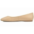 thumbnail image 3 of Franco Sarto Womens Flexa Amaya Square Toe Ballet Flat Beige Leather 5.5M, 3 of 4