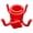 Red square, variant on 4-Prongs Umbrella Hook Hangers Beach Accessory Adjustable Umbrella Hooks Gadget