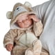 thumbnail image 2 of Set de ropa para muñecas Reborn Baby Dolls Babeside de 17 a 22 pulgadas, color caqui, 2 of 9