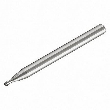 

Micro 100 Ball End Mill Single End 0.40mm Carbide BMSM-004-2X