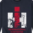 thumbnail image 3 of International Harvester Tractor Fill Logo - Men's Crew Neck Fleece Pullover, 3 of 6