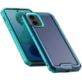 thumbnail image 2 of For Motorola Moto G 5G 2024 Rank Tough Strong Modern Fused Hybrid Case Cover - Blue, 2 of 3