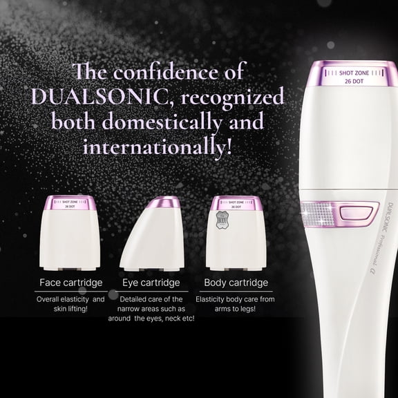 DUALSONIC Professional Alpha HIFU  Device – Advanced Home Care Skin Lifting & Anti-Aging System
