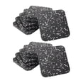 thumbnail image 4 of Almencla 12Pcs Treadmill Mat Rubber Pad Multifunctional Exercise Equipment Pad for Washer black and white, 4 of 8