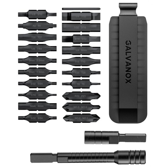 Juego de puntas Galvanox de 23 piezas endurecidas 59HRC para Leatherman