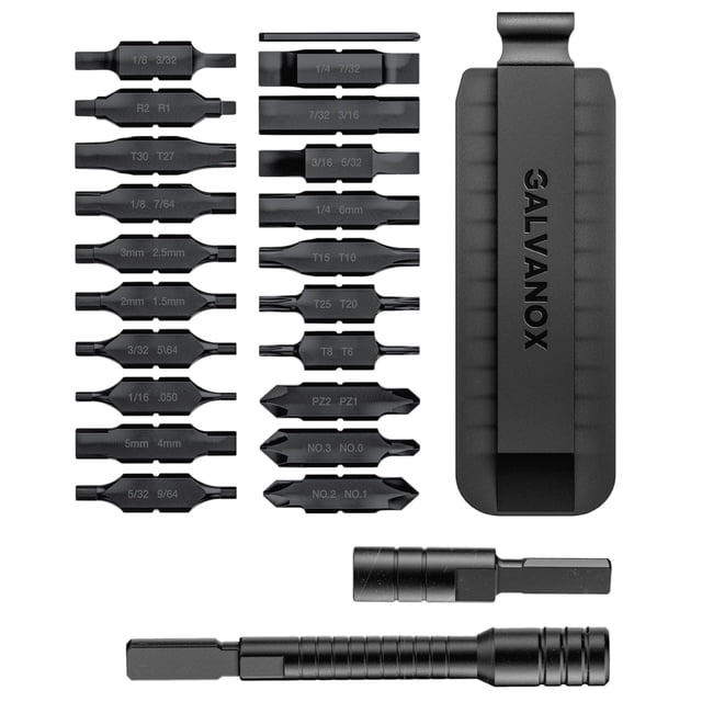Juego de puntas Galvanox de 23 piezas endurecidas 59HRC para Leatherman