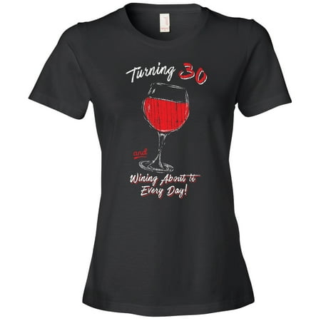 Texas Tees Brand: Shirt Gift 30th Birthday Vintage Wine Tshirt Tee Fine Wine 1986, Black (Best 30th Birthday Gifts For Him)