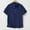 Dark Blue#07, variant on Men's Cotton Linen Henleys T Shirts Oversized Quarter Button Neck Short Sleeve Shirt Casual Solid Plus Size Loose Comfy Summer Vacation Beach Tee Blouse Top