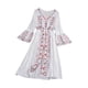thumbnail image 4 of Vestido de Mujer Transpirable Jinwen Bordado Con Flores para Playa, 4 of 8