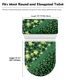 thumbnail image 6 of HELLHERO Toilet Seat Covers Set for Elastic Edge Elastic Fabric Soft Washable Non-Slip Universal Washable and Reusable Adds Holiday Charm St. Patrick's Day, 6 of 6